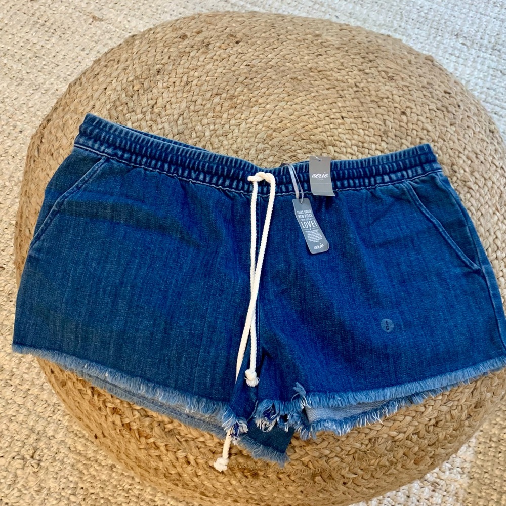 Aerie Jean Shorts